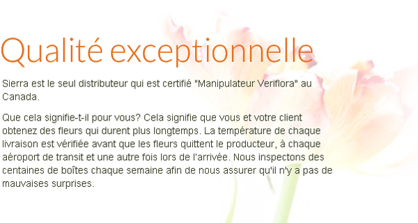 Qualitée exceptionelle